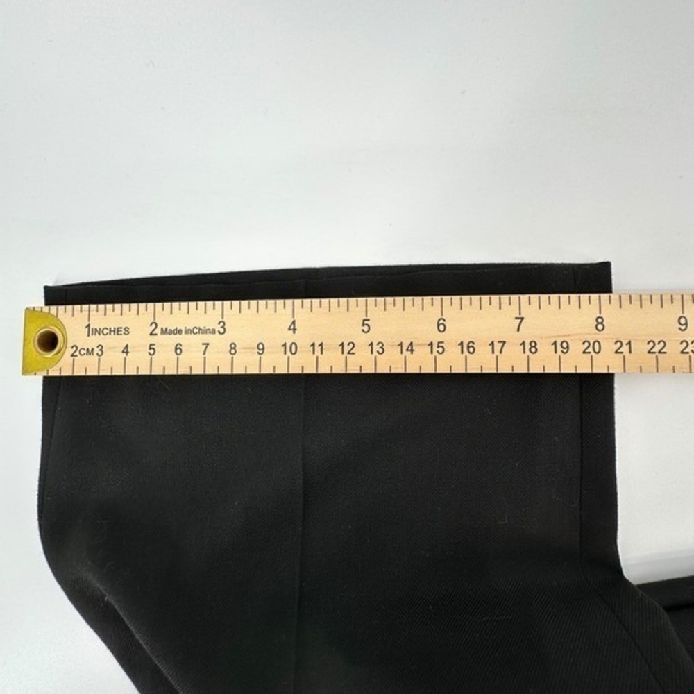 Lauren‎ Ralph Lauren Mens Black Dress Pants Flat Front Classic Fit Size 36x34 - Picture 8 of 10
